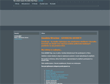 Tablet Screenshot of geodet.com.pl